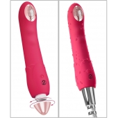 Малиновая насадка на душ с вибрацией Showers to orgasm - 20,1 см. - Orion - купить с доставкой в Нижневартовске Малиновая насадка на душ с вибрацией Showers to orgasm - 20,1 см. - Orion - купить с доставкой в Нижневартовске