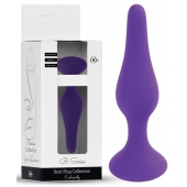 Фиолетовая анальная втулка Silcone Purple Plug Medium - 11 см. - Boys of Toys в Нижневартовске Фиолетовая анальная втулка Silcone Purple Plug Medium - 11 см. - Boys of Toys