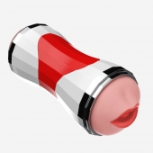 Двусторонний мастурбатор в колбе Power Grip Cup - вагина и ротик - Boys of Toys - в Нижневартовске купить с доставкой