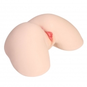 Мастурбатор-полуторс с двойным слоем материала Jenny Onahole Real Hips - KOKOS - в Нижневартовске купить с доставкой