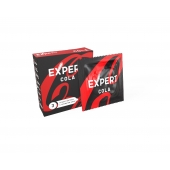 Презервативы с ароматом колы Expert Cola - 3 шт. - Expert - купить с доставкой в Нижневартовске