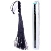 Черная силиконовая плеть - 37 см. - Boys of Toys - купить с доставкой в Нижневартовске