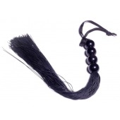 Черная силиконовая плеть - 37 см. - Boys of Toys - купить с доставкой в Нижневартовске