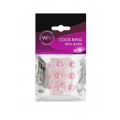 Прозрачная сквозная насадка на пенис с цветными шариками - Erowoman-Eroman - в Нижневартовске купить с доставкой