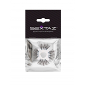 Эластичное эрекционное кольцо с черными «ресничками» - Sextaz - в Нижневартовске купить с доставкой