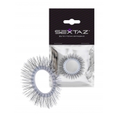 Круглое эрекционное кольцо с «ресничками» - Sextaz - в Нижневартовске купить с доставкой