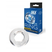 Прозрачное эрекционное кольцо-бублик - Sex Expert - в Нижневартовске купить с доставкой