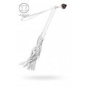 Белая кожаная плеть - 50 см. - Pecado - купить с доставкой в Нижневартовске