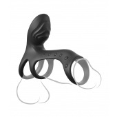 Черная насадка на пенис Ultimate Couples Cage Pro - Pipedream - в Нижневартовске купить с доставкой