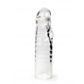 Прозрачная закрытая насадка на член - 15 см. - Sex Expert - в Нижневартовске купить с доставкой