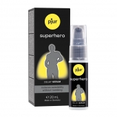 Пролонгатор-сыворотка pjur Superhero Delay Serum - 20 мл. - Pjur - купить с доставкой в Нижневартовске