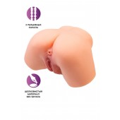 Телесный реалистичный мастурбатор-полуторс с 2 любовными входами - No Name - в Нижневартовске купить с доставкой
