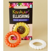 Цветное рельефное эрекционное кольцо Ellasring - Sitabella - в Нижневартовске купить с доставкой