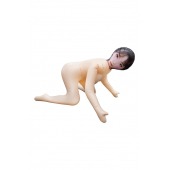 Телесная надувная секс-кукла в позиции догги-стайл - NMC - в Нижневартовске купить с доставкой