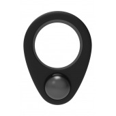 Черное эрекционное кольцо Cockring Single Weight - Dream Toys - в Нижневартовске купить с доставкой