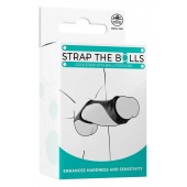 Черная насадка-стимулятор Strap The Balls - NMC - в Нижневартовске купить с доставкой