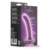 Фиолетовая насадка с гладкой поверхностью Surrender 4.75 Inch Beginner Pegging Dildo - 12 см. - Blush Novelties - купить с доставкой в Нижневартовске
