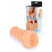 Телесный мастурбатор в виде вагины с узким входом - Sexy Girl - в Нижневартовске купить с доставкой