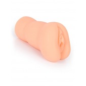 Телесный мастурбатор-вагина с 2 эрекционными кольцами в комплекте - Sexy Girl - в Нижневартовске купить с доставкой