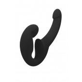 Черный безремневой страпон Share Lite - Fun Factory - купить с доставкой в Нижневартовске