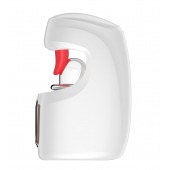 Белый мастурбатор с язычком и возвратно-поступательными движениями - Secwell - в Нижневартовске купить с доставкой