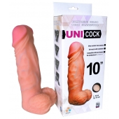 Фаллическая насадка Харнесс UNICOCK 10  - 25 см. - LOVETOY (А-Полимер) купить в Нижневартовске с доставкой в Orgasmix.ru Фаллическая насадка Харнесс UNICOCK 10  - 25 см. - LOVETOY (А-Полимер) - купить с доставкой в Нижневартовске