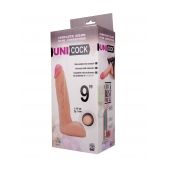 Фаллическая насадка Харнесс UNICOCK 9  - 24 см. - LOVETOY (А-Полимер) - купить с доставкой в Нижневартовске