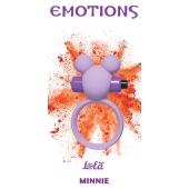 Сиреневое эрекционное виброколечко Emotions Minnie - Lola Games - в Нижневартовске купить с доставкой