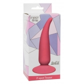 Розовая анальная пробка P-spot Teazer Pink - 12,2 см. - Lola Games - в Нижневартовске купить с доставкой