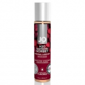 Смазка с ароматом малинового щербета JO Flavored Raspberry Sorbet - 30 мл. - System JO - купить с доставкой в Нижневартовске Смазка с ароматом малинового щербета JO Flavored Raspberry Sorbet - 30 мл. - System JO - купить с доставкой в Нижневартовске