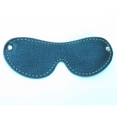 Кожаная маска на глаза - БДСМ Арсенал - купить с доставкой в Нижневартовске