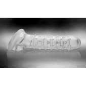 Утолщающая ребристая насадка на пенис - Доминирующее кольцо - в Нижневартовске купить с доставкой