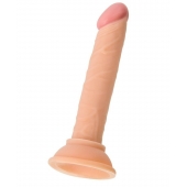 Телесный анальный фаллоимитатор на присоске - 12,5 см. - Toyfa Basic в Нижневартовске Телесный анальный фаллоимитатор на присоске - 12,5 см. - Toyfa Basic