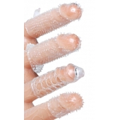 Набор из 4 насадок на член Pleasured Penis Enhancement Sleeve 4 Pack - XR Brands - в Нижневартовске купить с доставкой