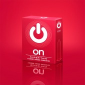 Супертонкие презервативы ON) Super Thin - 3 шт. - ON) - купить с доставкой в Нижневартовске