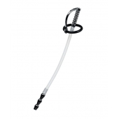 Силиконовый уретральный плаг со сменными фиксирующими кольцами Metal - ToyFa - купить с доставкой в Нижневартовске