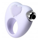 Белое виброкольцо для продления полового акта JOS MOYS - JOS - в Нижневартовске купить с доставкой