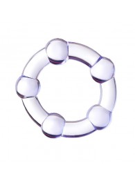 Фиолетовое эрекционное кольцо A-Toys - A-toys - в Нижневартовске купить с доставкой