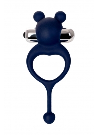 Синее виброкольцо с хвостиком JOS MICKEY - JOS - в Нижневартовске купить с доставкой Синее виброкольцо с хвостиком JOS MICKEY - JOS - в Нижневартовске купить с доставкой