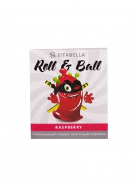 Стимулирующий презерватив-насадка Roll   Ball Raspberry - Sitabella - купить с доставкой в Нижневартовске