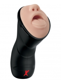 Мастурбатор-ротик Deep Throat Vibrating Stroker - Pipedream - в Нижневартовске купить с доставкой