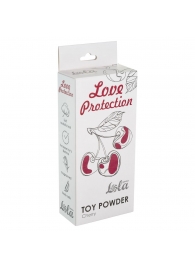 Пудра для игрушек Love Protection с ароматом вишни - 30 гр. - Lola Games - купить с доставкой в Нижневартовске