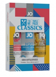 Подарочный набор лубрикантов Tri-Me Triple Pack Classics - System JO - купить с доставкой в Нижневартовске