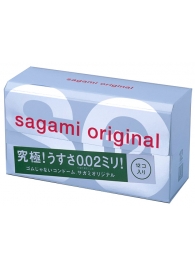 Ультратонкие презервативы Sagami Original - 12 шт. - Sagami - купить с доставкой в Нижневартовске