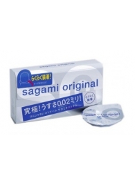 Ультратонкие презервативы Sagami Original QUICK - 6 шт. - Sagami - купить с доставкой в Нижневартовске