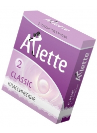 Классические презервативы Arlette Classic - 3 шт. - Arlette - купить с доставкой в Нижневартовске