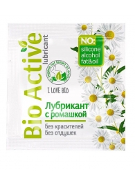 Пробник лубриканта на водной основе Bio Active - 3 гр. - Биоритм - купить с доставкой в Нижневартовске