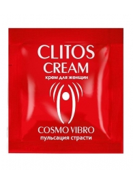 Пробник возбуждающего крема для женщин Clitos Cream - 1,5 гр. - Биоритм - купить с доставкой в Нижневартовске