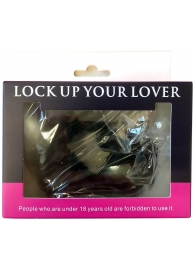 Черные меховые наручники Love с ключиками - Baile - купить с доставкой в Нижневартовске