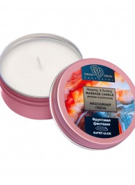Массажная свеча  Фруктовая фантазия - БиоМед - купить с доставкой в Нижневартовске